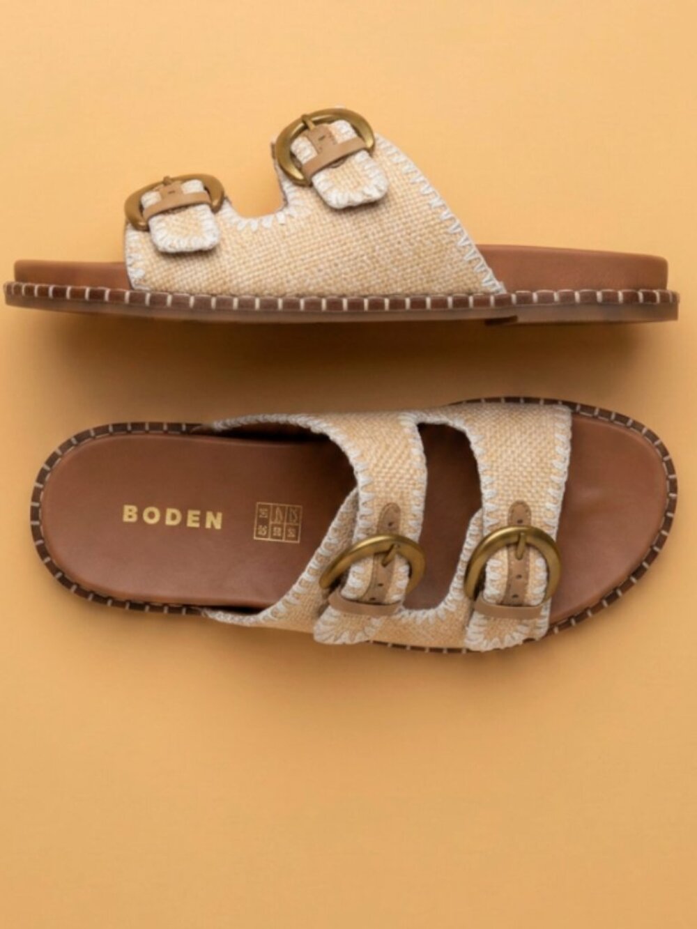 Boden Alberta Footbed Sandals, Size 11 (EU 41), condition: Like New